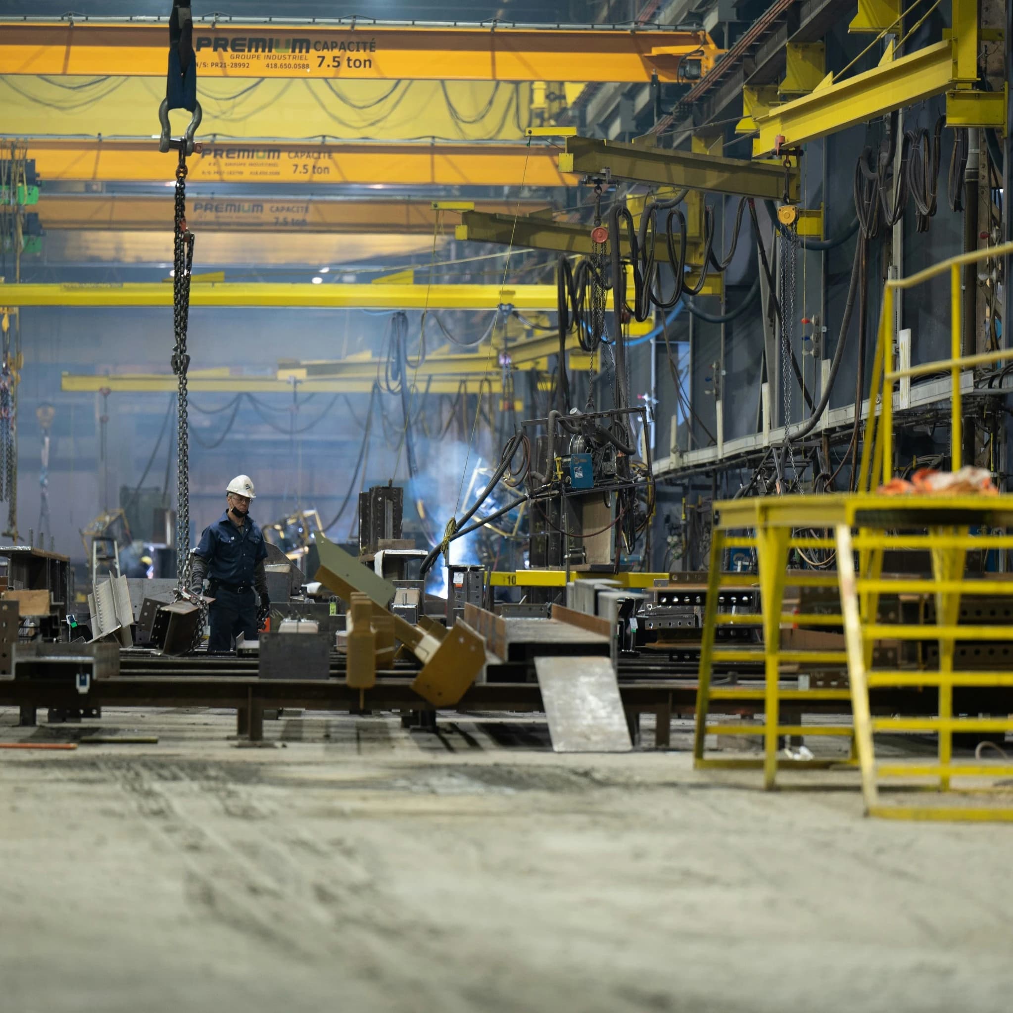 Industrial manufacturing facility representing the sectors Surecraft Plastics supports
