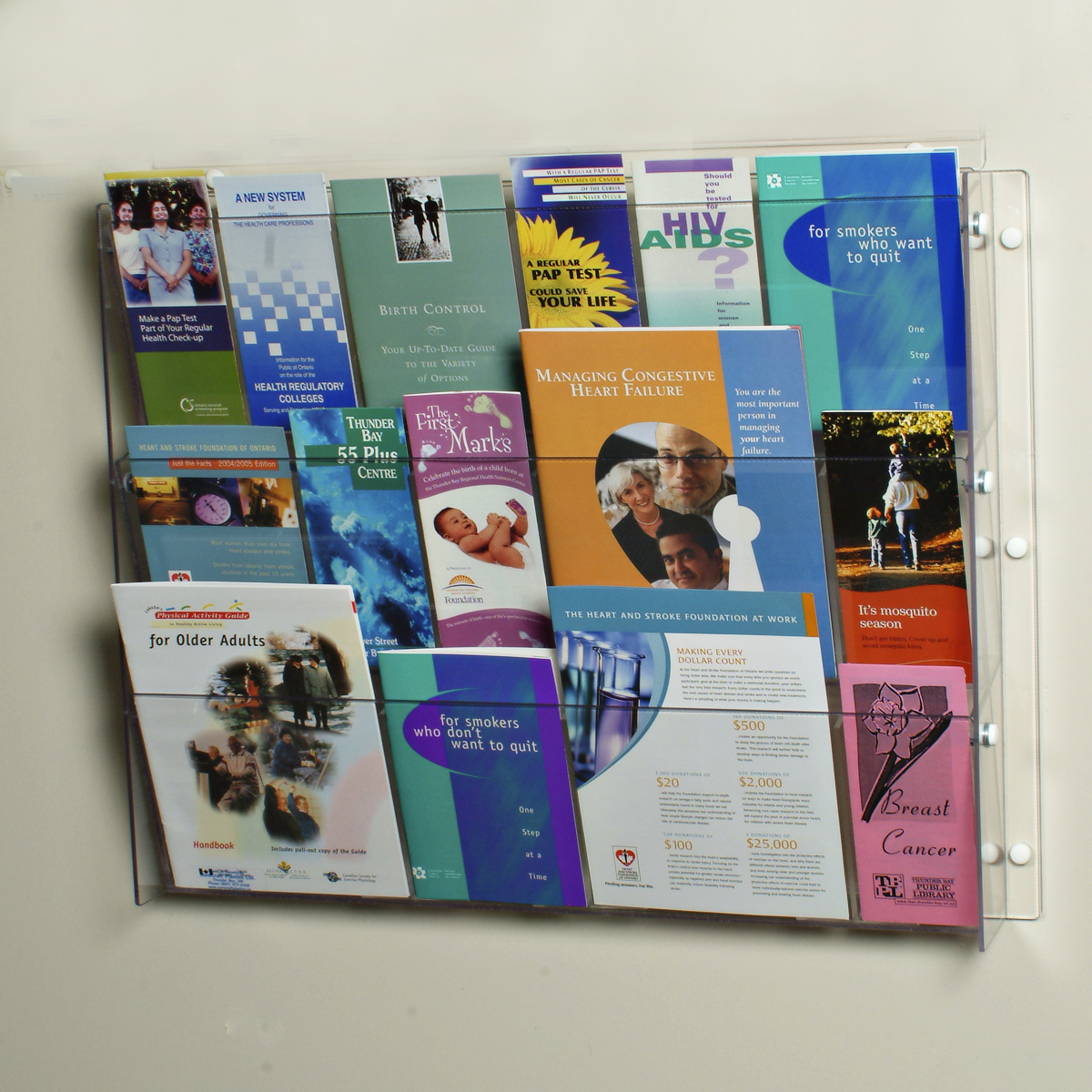 High Capacity Wall Rack ( HCW3 27" & 36" Wide)
