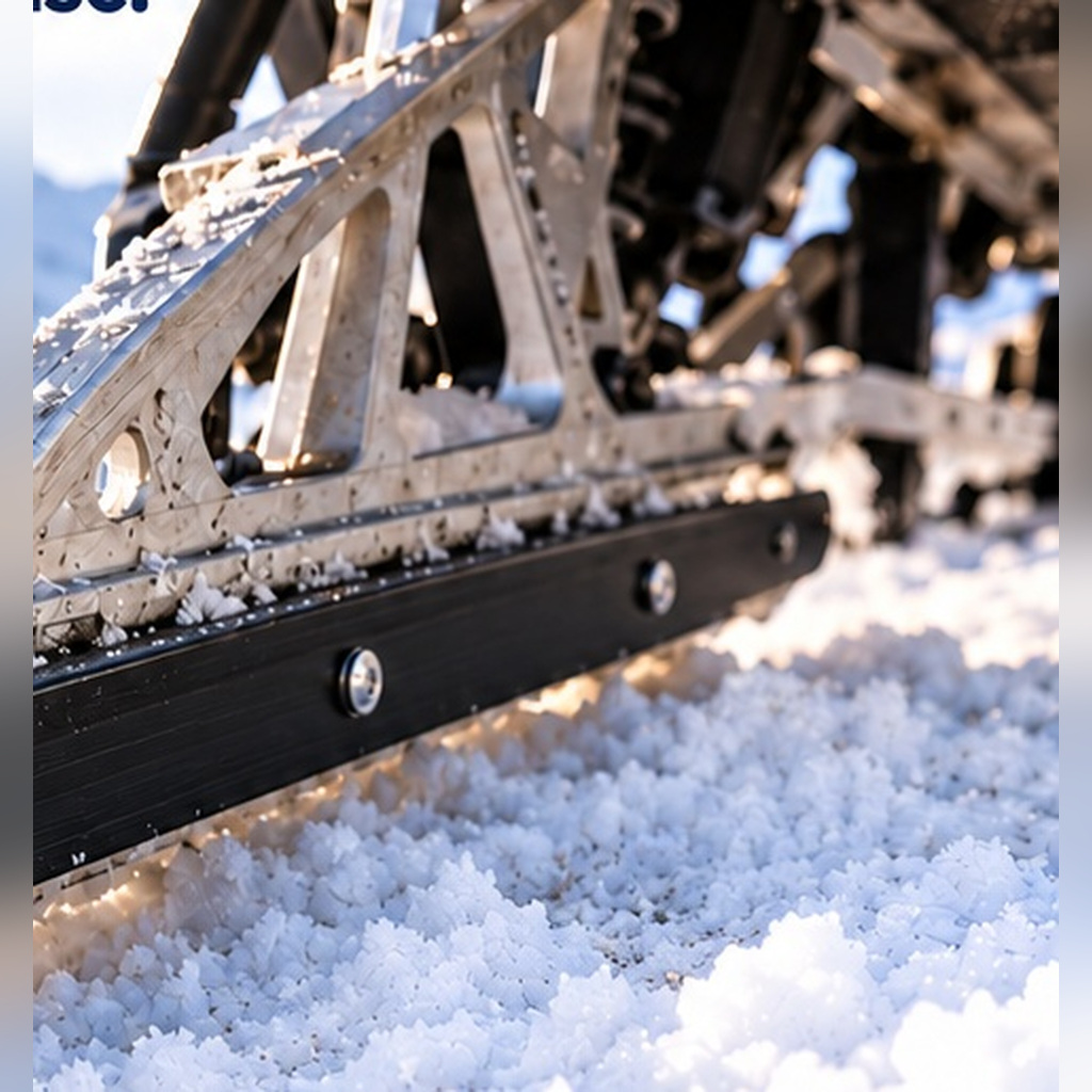 Snowmobile front assembly